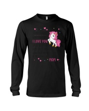 Unicorn I love you 1806 Long Sleeve Tee thumbnail