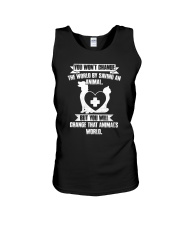 Rescue Saving Animal Unisex Tank thumbnail