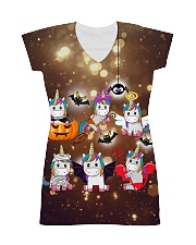 Unicorn Halloween All-over Dress thumbnail