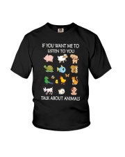 Vegan - Talk to animal 1906P Youth T-Shirt thumbnail