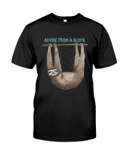 Advice from a sloth 1906P Classic T-Shirt thumbnail