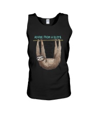 Advice from a sloth 1906P Unisex Tank thumbnail