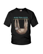 Advice from a sloth 1906P Youth T-Shirt thumbnail