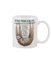 Advice from a sloth 1906P Mug front