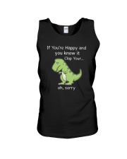 T-rex Happy 1806 Unisex Tank thumbnail
