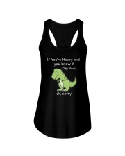 T-rex Happy 1806 Ladies Flowy Tank thumbnail