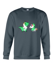 T-rex and Unicorn Crewneck Sweatshirt thumbnail