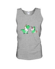 T-rex and Unicorn Unisex Tank thumbnail