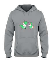 T-rex and Unicorn Hooded Sweatshirt thumbnail