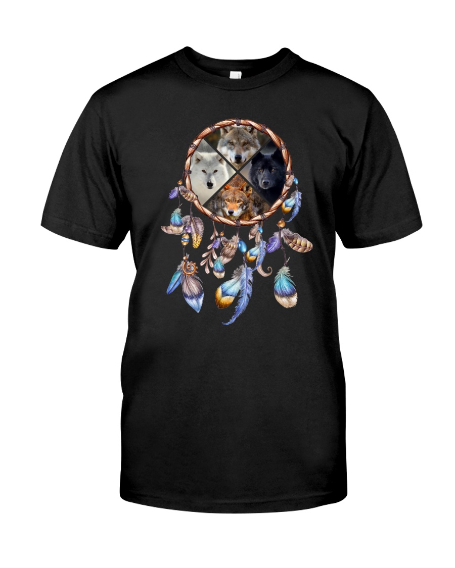 Wolf Dreamcatcher 2106 Classic T-Shirt