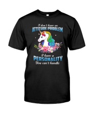 Unicorn - I have personality Classic T-Shirt front
