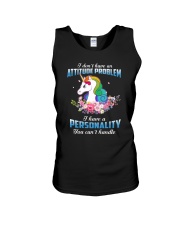 Unicorn - I have personality Unisex Tank thumbnail