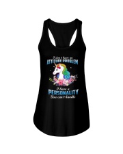 Unicorn - I have personality Ladies Flowy Tank thumbnail