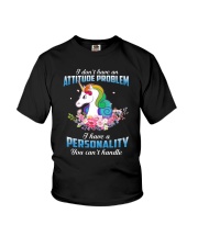 Unicorn - I have personality Youth T-Shirt thumbnail