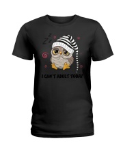 Owl Adult Today Ladies T-Shirt thumbnail