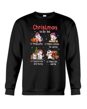Unicorn To Do List 0410 Crewneck Sweatshirt front