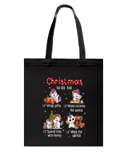 Unicorn To Do List 0410 Tote Bag thumbnail