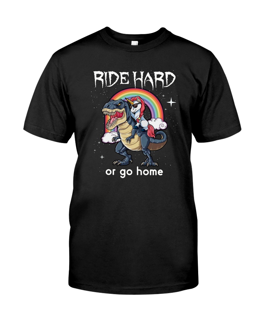 Unicorn Ride Hard Classic T-Shirt