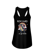 Unicorn Ride Hard Ladies Flowy Tank thumbnail