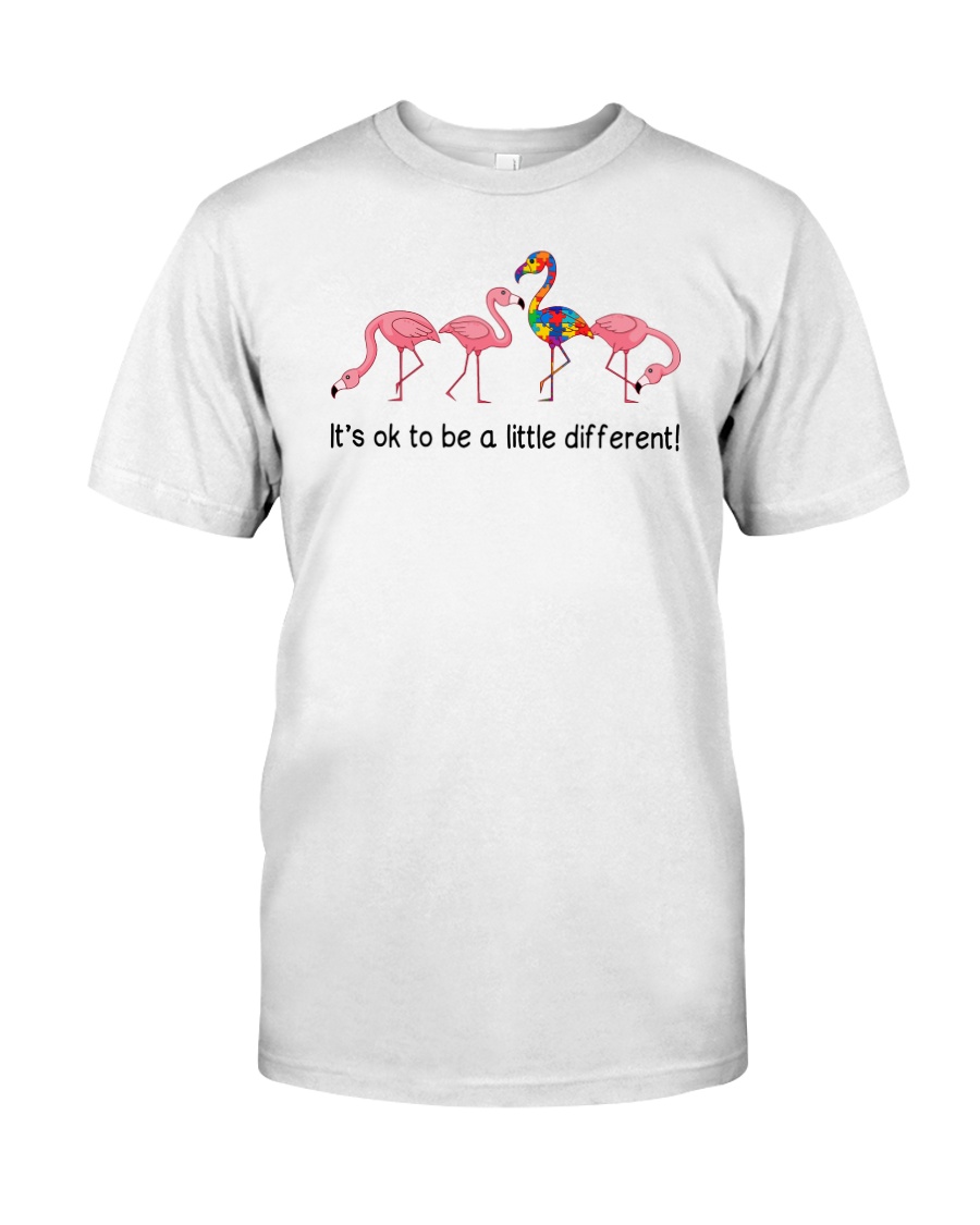 Flamingo Autism 2806 Classic T-Shirt