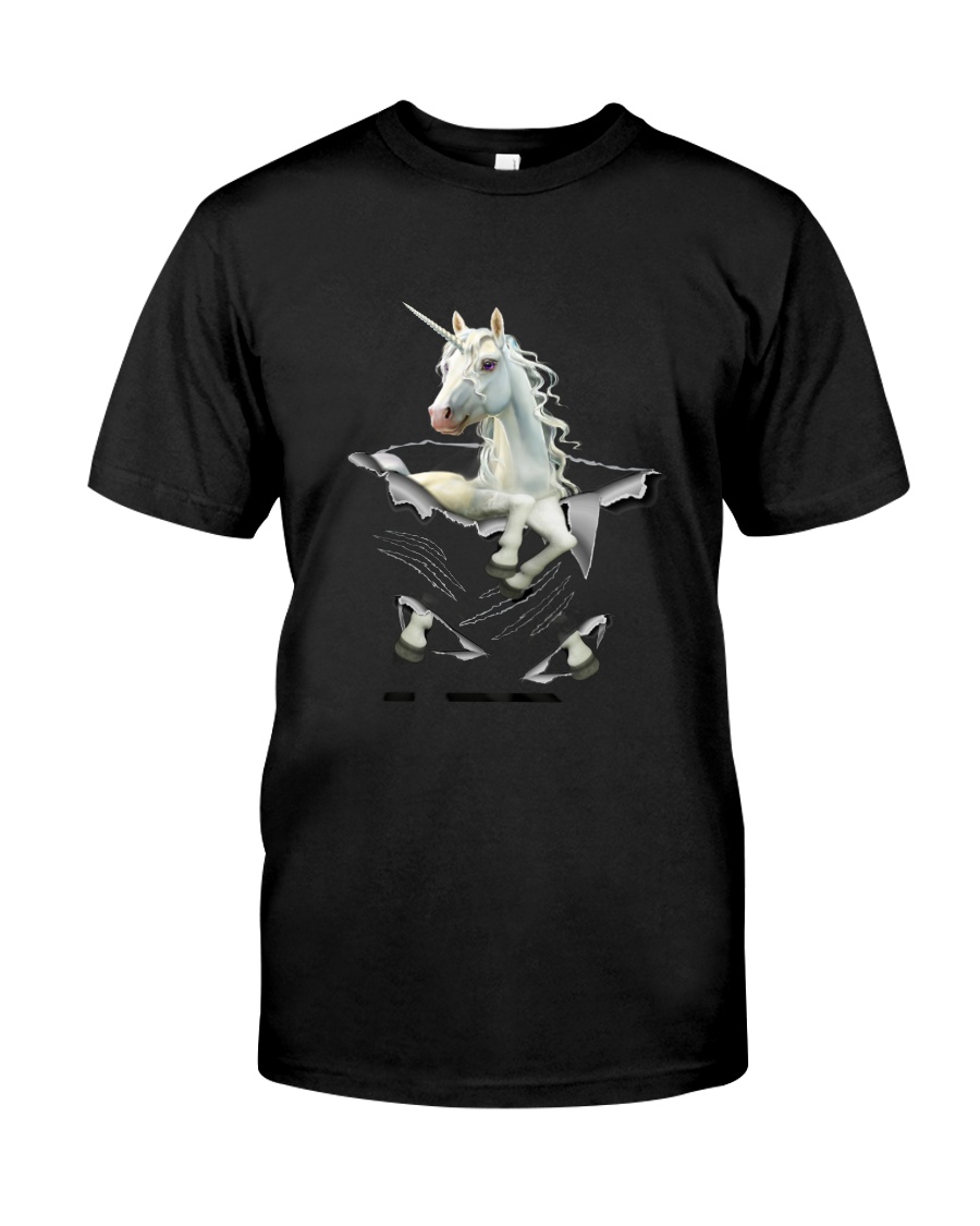 Unicorn In Pocket 2509 Classic T-Shirt