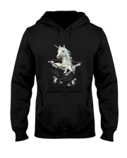 Unicorn In Pocket 2509 Hooded Sweatshirt thumbnail