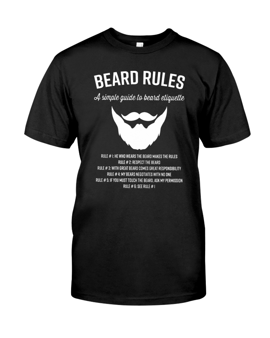 Rules of beard Classic T-Shirt
