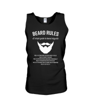 Rules of beard Unisex Tank thumbnail