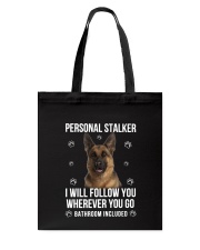 German Shepherd Stalker Tote Bag thumbnail
