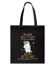 Unicorn nice button 0708 Tote Bag thumbnail