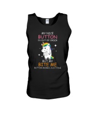 Unicorn nice button 0708 Unisex Tank thumbnail