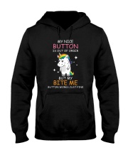Unicorn nice button 0708 Hooded Sweatshirt thumbnail