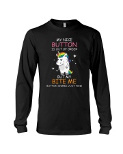 Unicorn nice button 0708 Long Sleeve Tee thumbnail