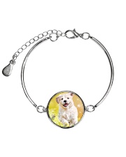 Labrador Retriever Lovely Day 1806 Metallic Circle Bracelet thumbnail