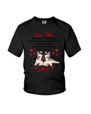Siberian Husky Dear Mom 1906 Youth T-Shirt thumbnail