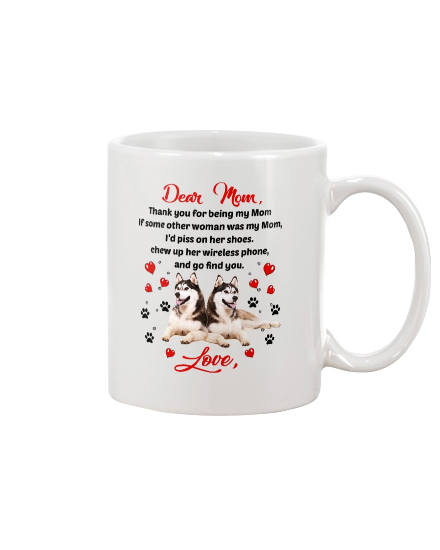 Siberian Husky Dear Mom 1906 Mug