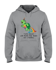 Unicorn Turtle 2311 Hooded Sweatshirt thumbnail