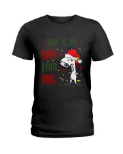 Bah Hum Mug Unicorn Ladies T-Shirt thumbnail