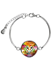 Owl Face To Face Metallic Circle Bracelet thumbnail