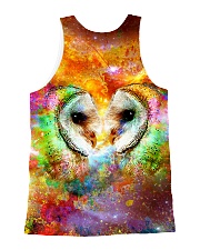 Owl Face To Face All-over Unisex Tank back