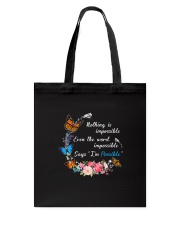 Butterfly Impossible 1007 Tote Bag thumbnail
