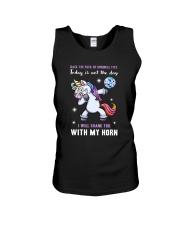 Unicorn I will shank you 150319 Unisex Tank thumbnail