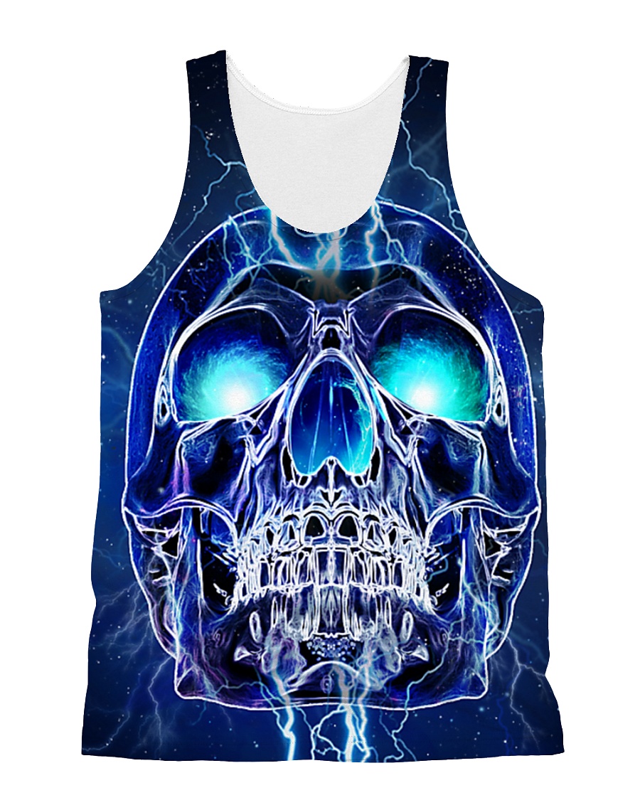 Skull Light All-over Unisex Tank