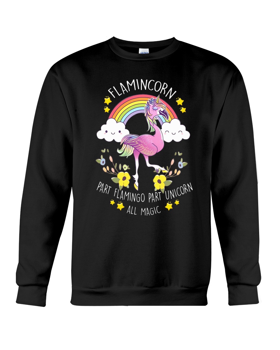 Flamingo Unicorn Crewneck Sweatshirt