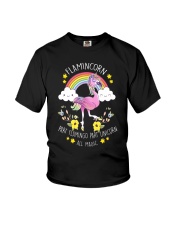 Flamingo Unicorn Youth T-Shirt thumbnail