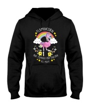 Flamingo Unicorn Hooded Sweatshirt thumbnail