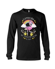 Flamingo Unicorn Long Sleeve Tee thumbnail