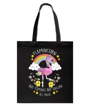 Flamingo Unicorn Tote Bag thumbnail
