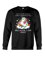 Unicorn flatter yourself 1109 Crewneck Sweatshirt thumbnail
