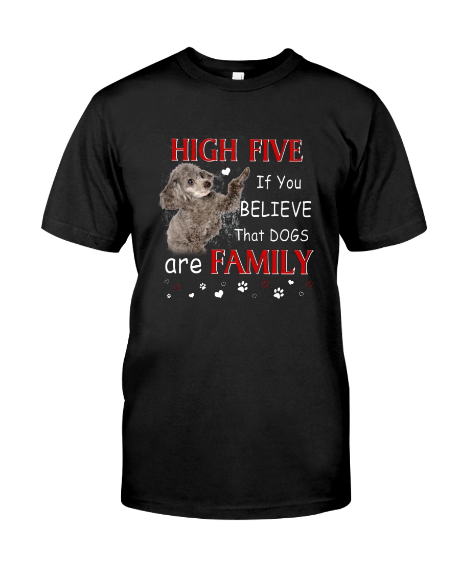 Poodle High Five Classic T-Shirt